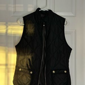 Black and Gold Vest
